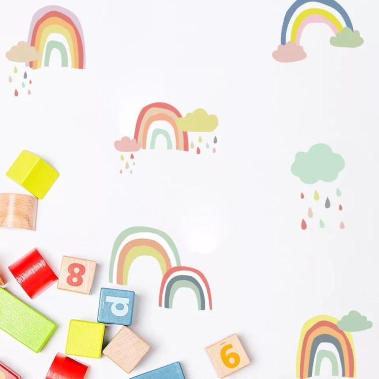 Wall Sticker - Lovely Rainbow