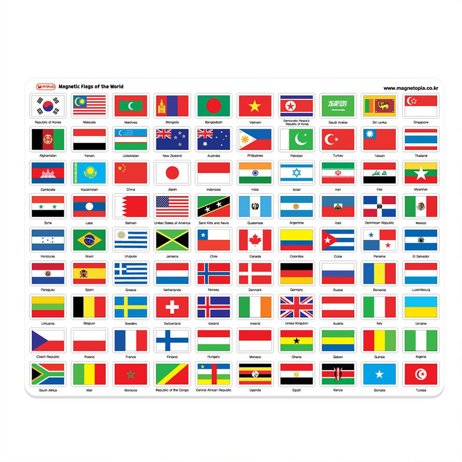 Magnetic - World Flag